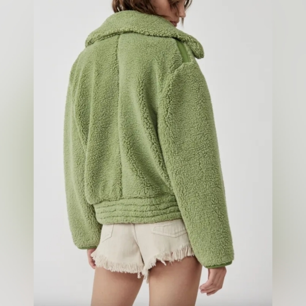 NWT Free People Joplin Cozy Teddy Jacket 🧸 $198 Medium - Picture 4 of 15